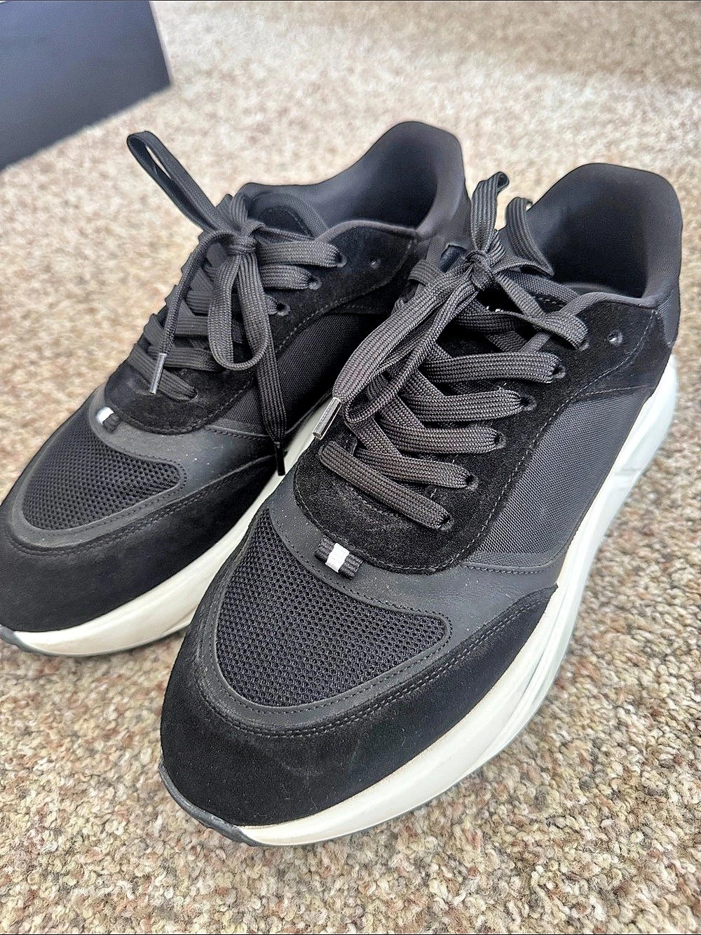 ARNE Atlas Trainer Black & White Sneakers